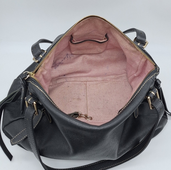 Dooney And Bourke Leather Satchel Purse MB - Picture 4 of 7